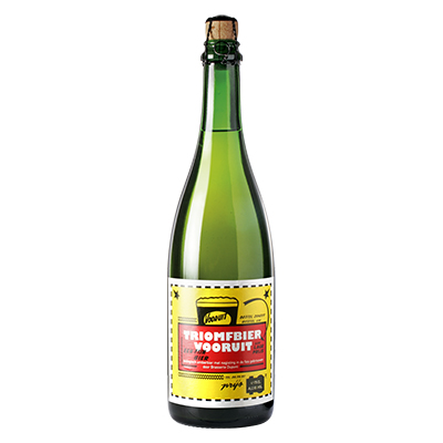 5410702001352 Triomfbier Vooruit - 75cl Bière biologique refermentée en bouteille (contrôle BE-BIO-01)